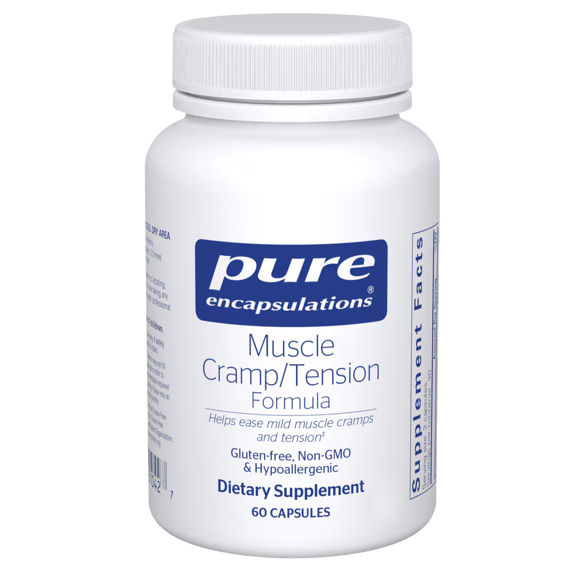 Muscle Cramp/Tension Formula 60caps-Pure Encapsulations-Matakana Pharmacy
