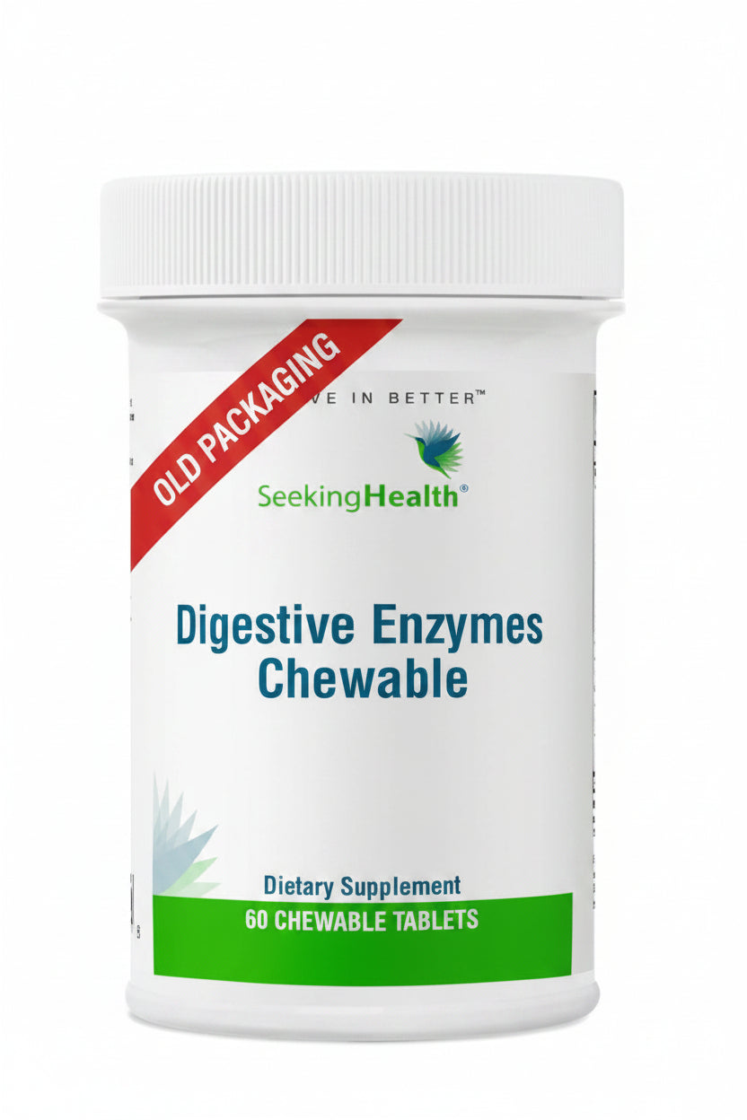 Digestive Enzymes Chewables 60tabs-Seeking Health-Matakana Pharmacy