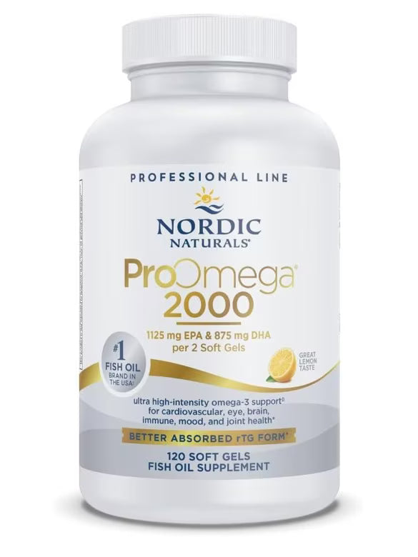 Pro Omega 2000 120sgcaps-Nordic Naturals-Matakana Pharmacy