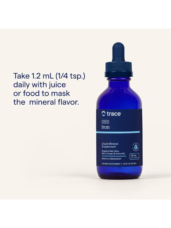 Ionic Iron 56ml-Trace Minerals-Matakana Pharmacy