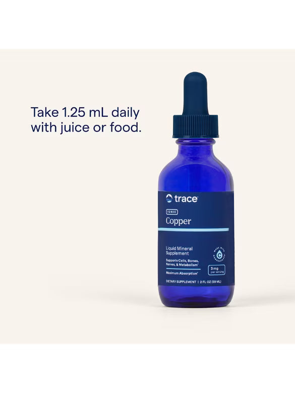 Ionic Copper 59ml-Trace Minerals-Matakana Pharmacy