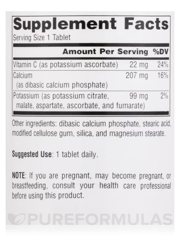 Ultra Potassium (99mg) 100t-Source Naturals-Matakana Pharmacy