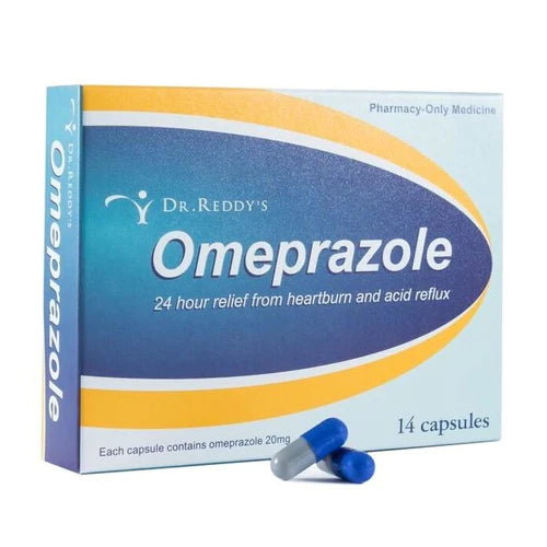 Dr Reddy Omeprazole 20mg Caps 14s-Matakana Pharmacy