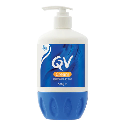 QV Cream Pump 500g-EGO-Matakana Pharmacy
