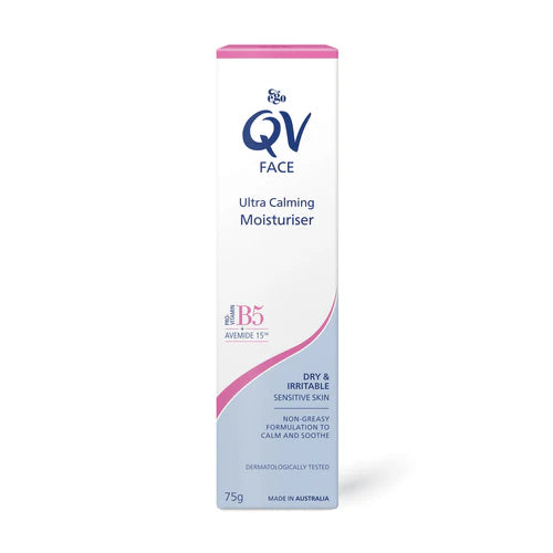 QV Face Ultra Calm Moisturising Cream 75g-EGO-Matakana Pharmacy
