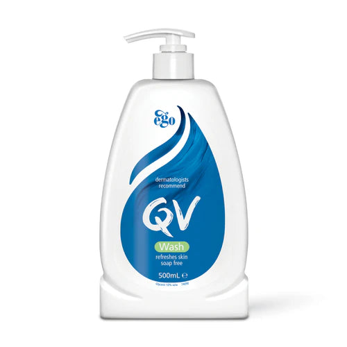 QV Wash Pump 500ml-EGO-Matakana Pharmacy