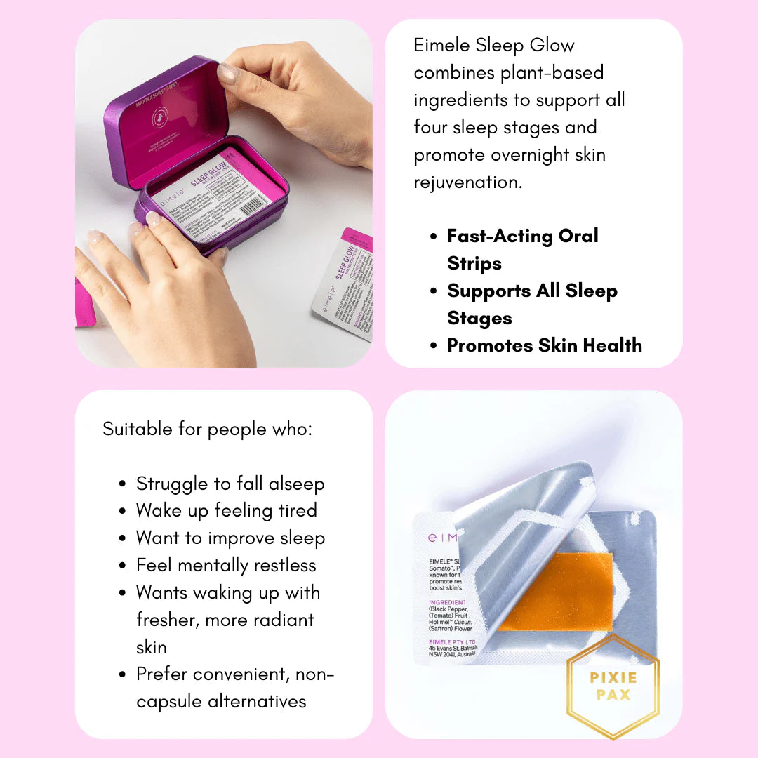 Eimele Sleep Glow 30 Strips-Eimele-Matakana Pharmacy