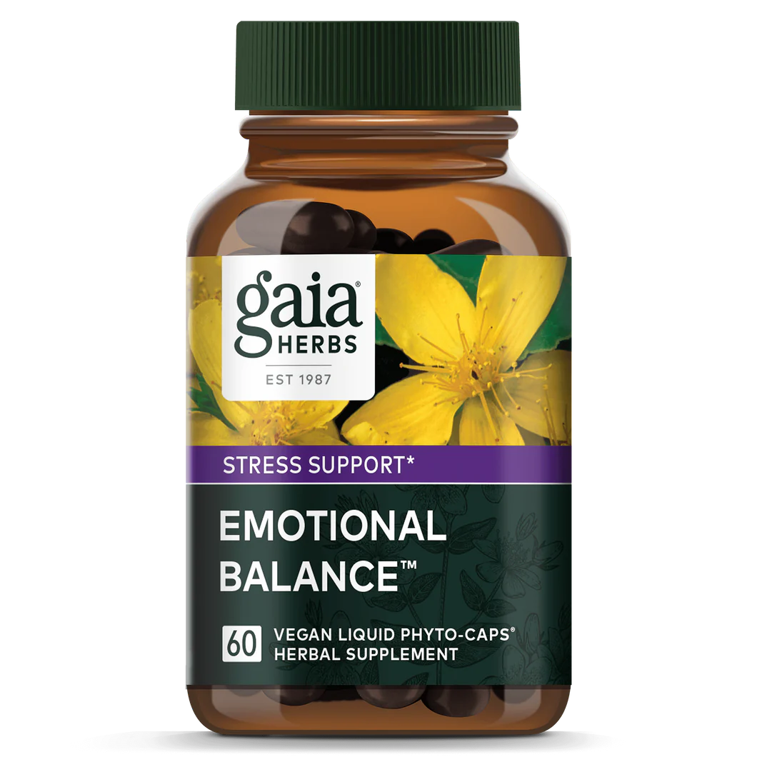 Gaia Herbs Emotional Balance, front of pack