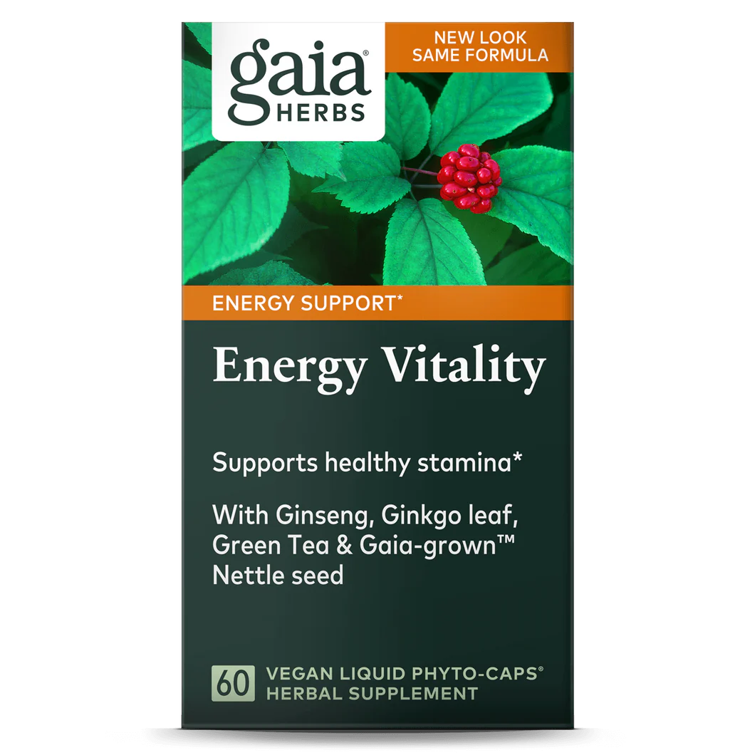 Gaia Herbs Energy Vitality, product photo