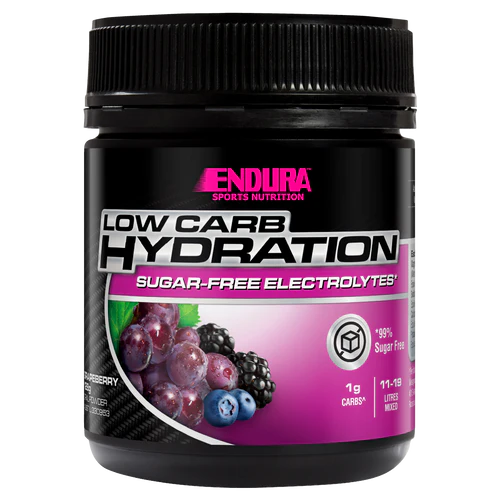 Low Carb Hydration Grape Berry 128g Powder-Matakana Pharmacy