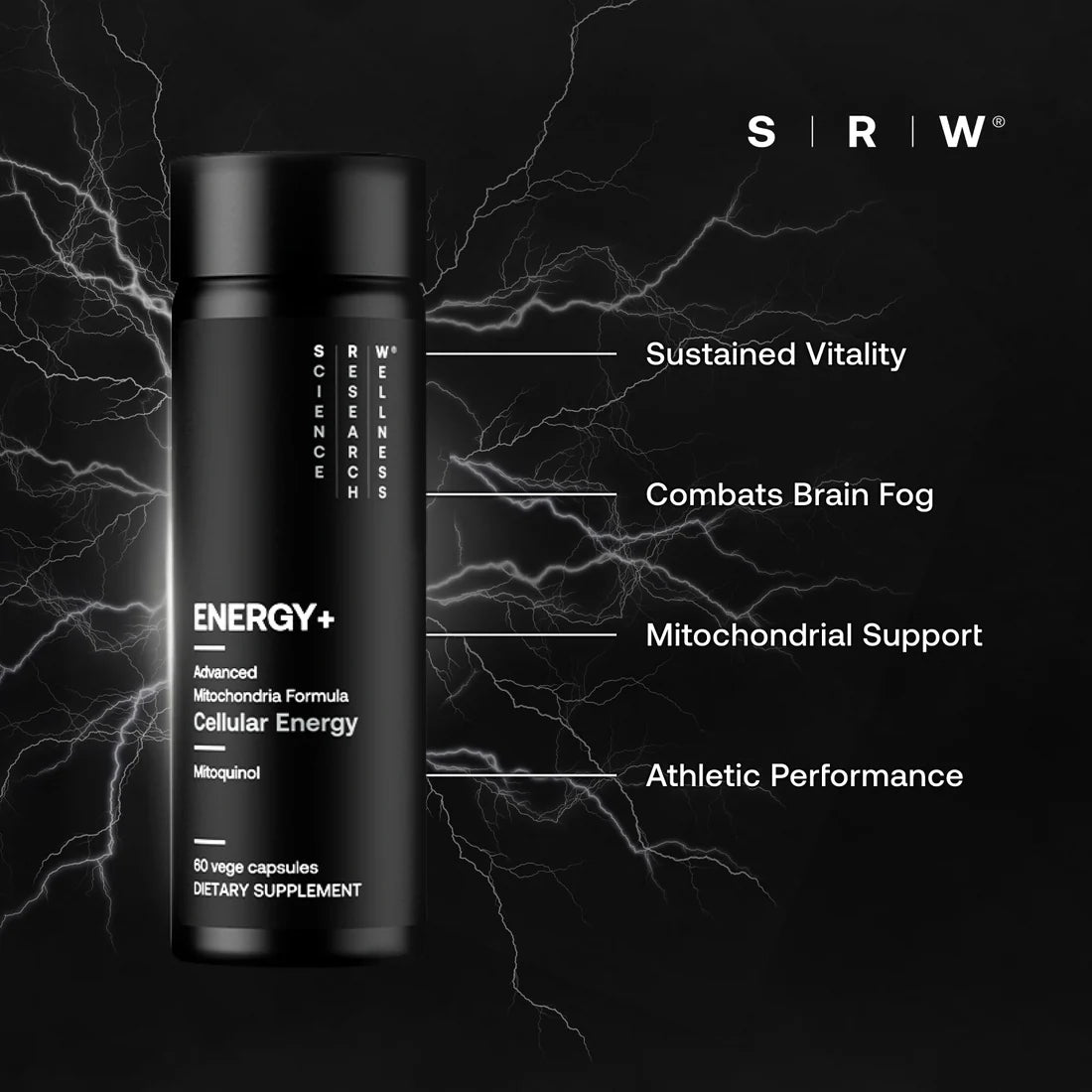 SRW Black Energy+ Capsules 60s-SRW Labs-Matakana Pharmacy