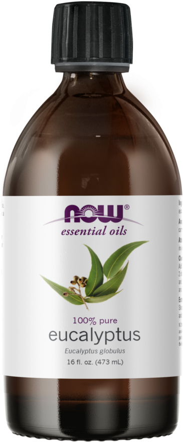 Image of NOW Pure EUCALYPTUS OIL (Eucalyptus Globulus) 473ml