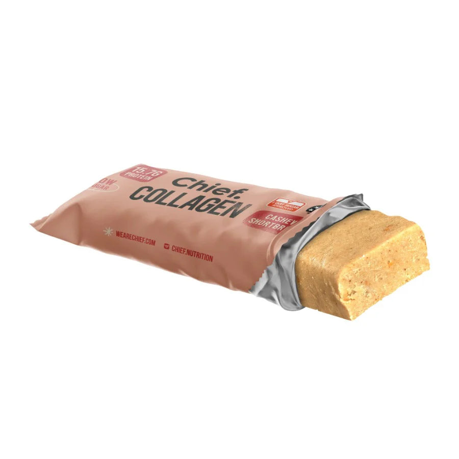 Collagen Protein Bar Cashew Shortbread 45g-Chief-Matakana Pharmacy