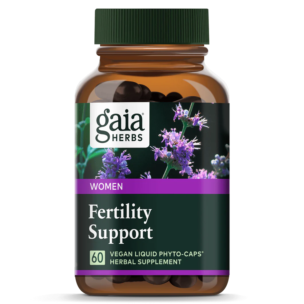 Gaia Herbs Fertility Support, front of pack