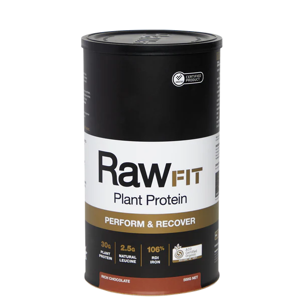 Image of RawFIT Perform & Recover Protein - Chocolate