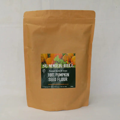 Pumpkin Seed Flour 500g | 100% NZ Grown-Summer Hill Seeds-Matakana Pharmacy