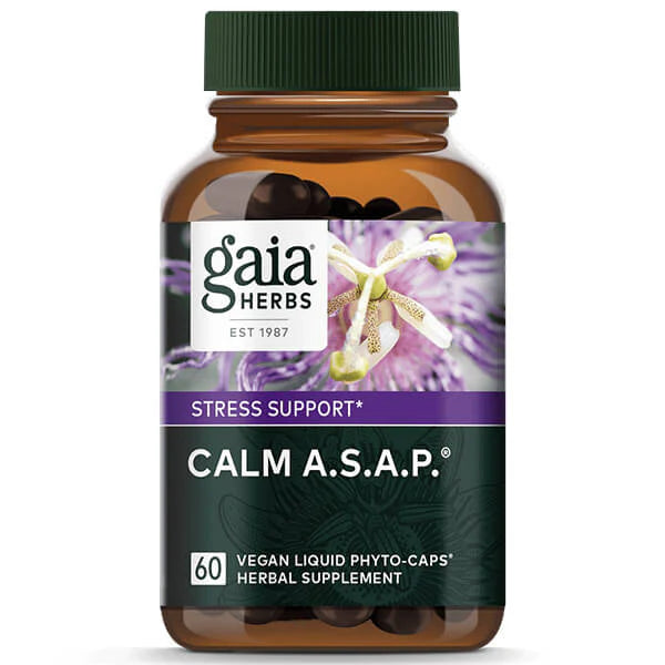 Gaia Herbs Calm A.S.A.P, front of pack