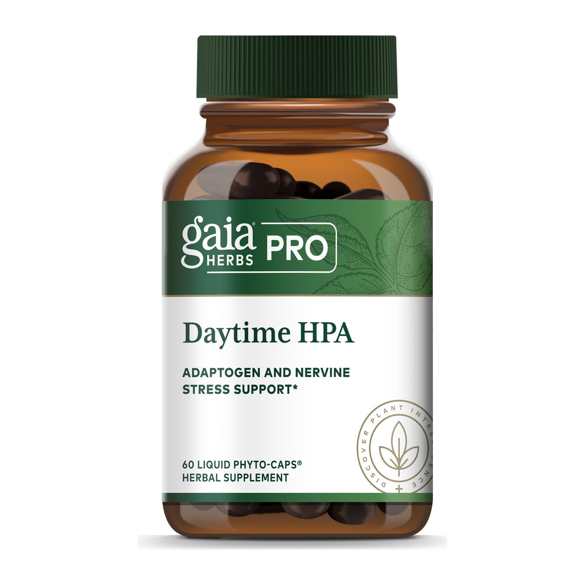 Gaia Herbs Pro Daytime HPA, front of the bottle