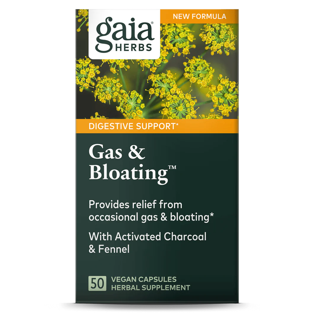 Gaia Herbs Gas & Bloating, product photo