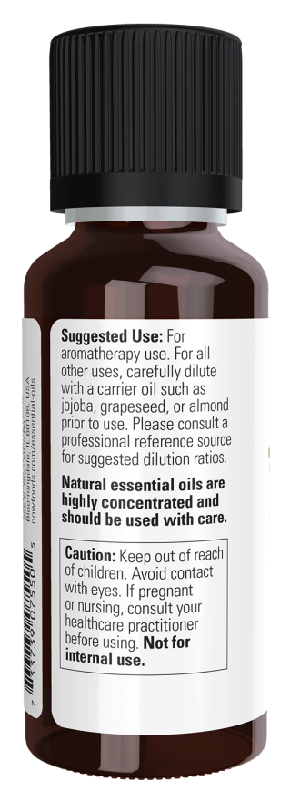 Image of NOW Pure GINGER OIL (Zingiber Officinale) suggested use