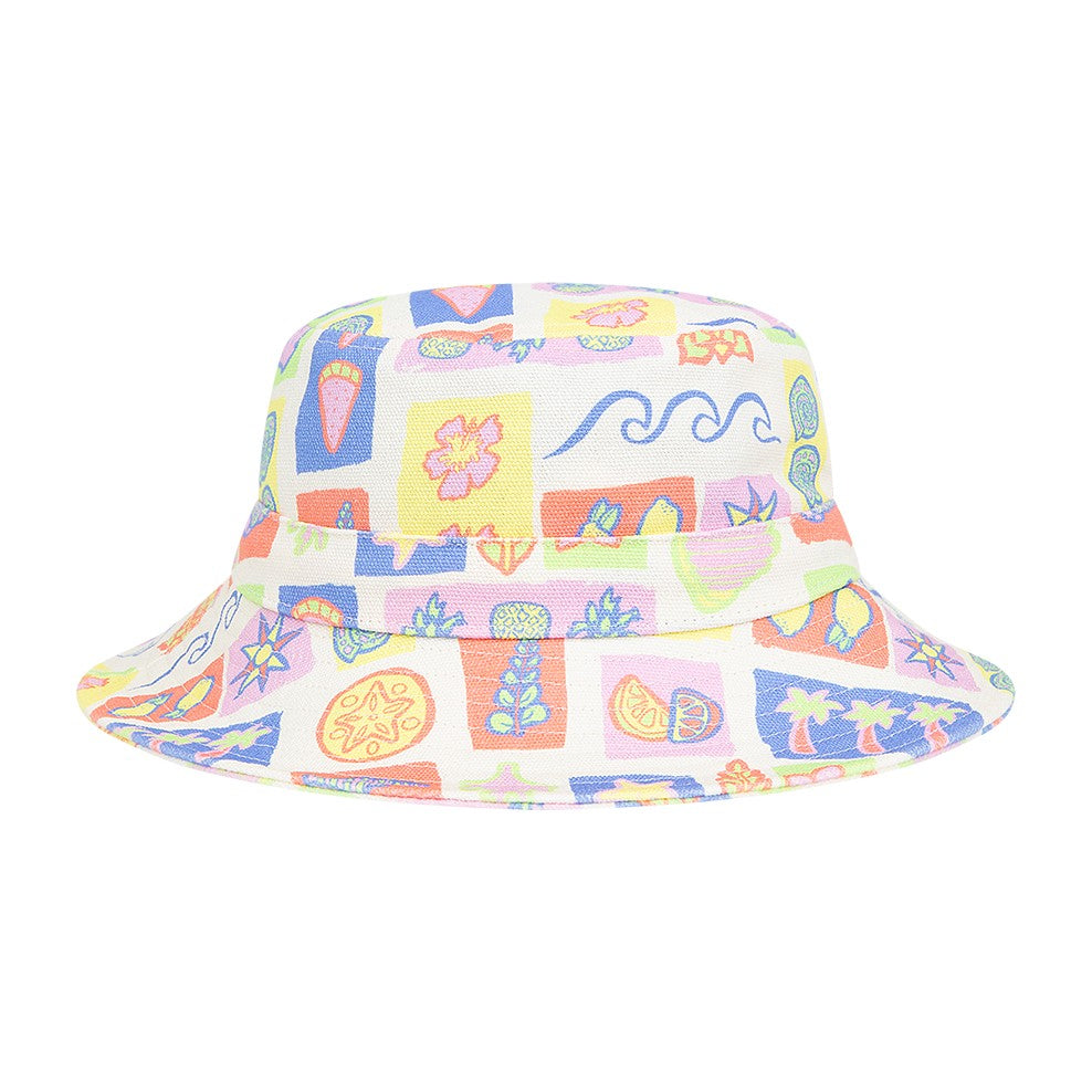 Kooringal Girl's Bucket Hat Marisol in Multi, front