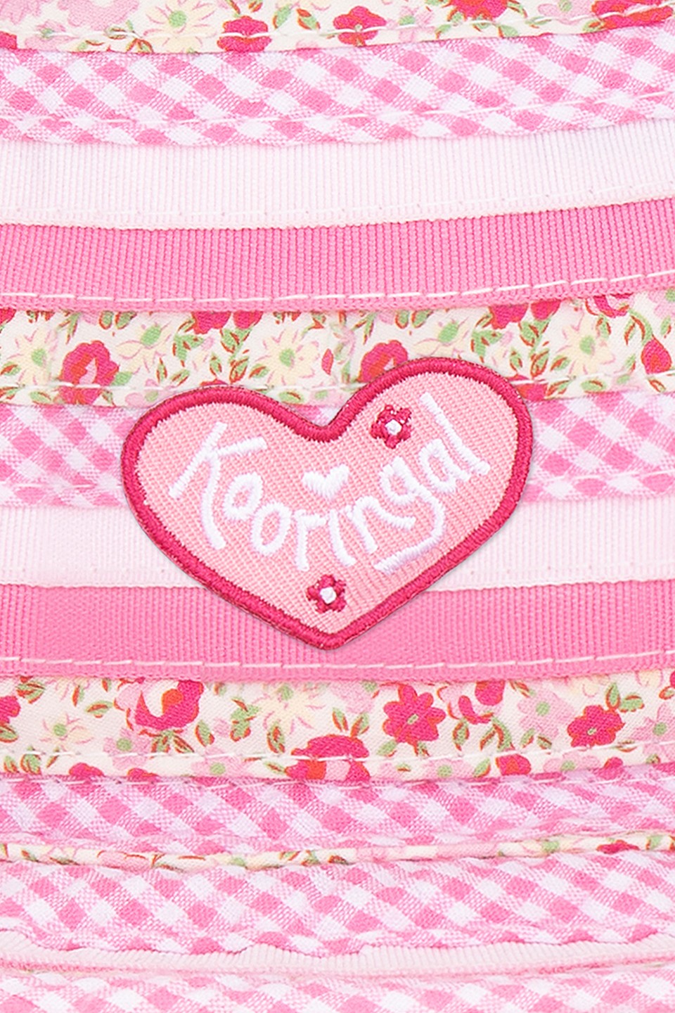 Kooringal Girl's Wide Brim Hat Sweetheart in Pink, view 3