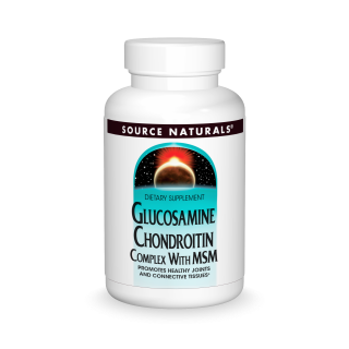Image of source naturals glucosamine chondroitin with MSM tablets