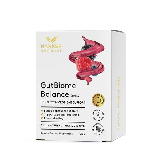 Adults GutBiome Balance Powder 130g-Harker Herbals-Matakana Pharmacy