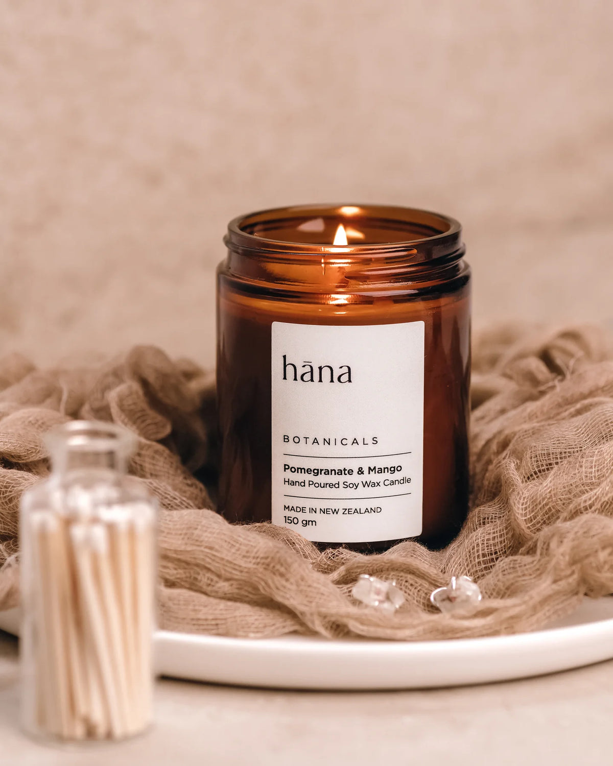 Hana Fresh Linen Candle 150ml