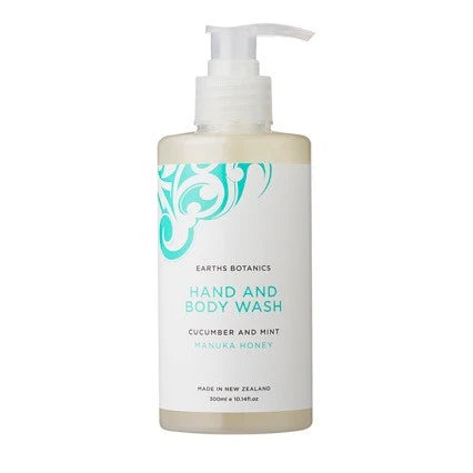 Image of EARTH BOTANICALS Cucumber & Mint Hand & Body Wash 