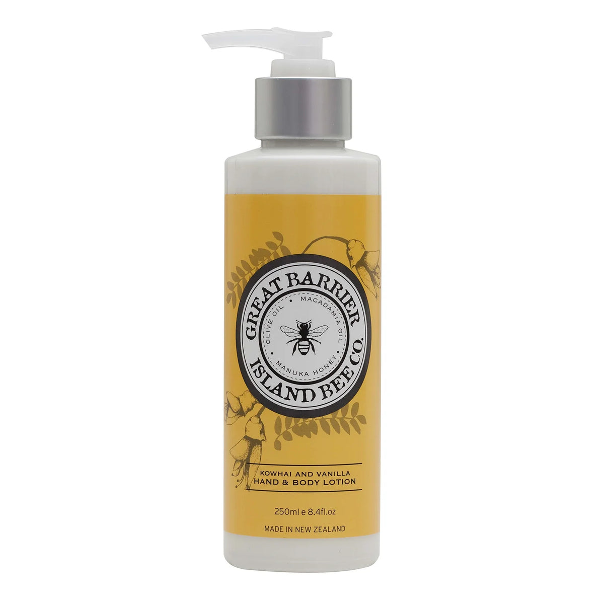 Image of Kowhai and Vanilla Hand & Body Lot. 250ml