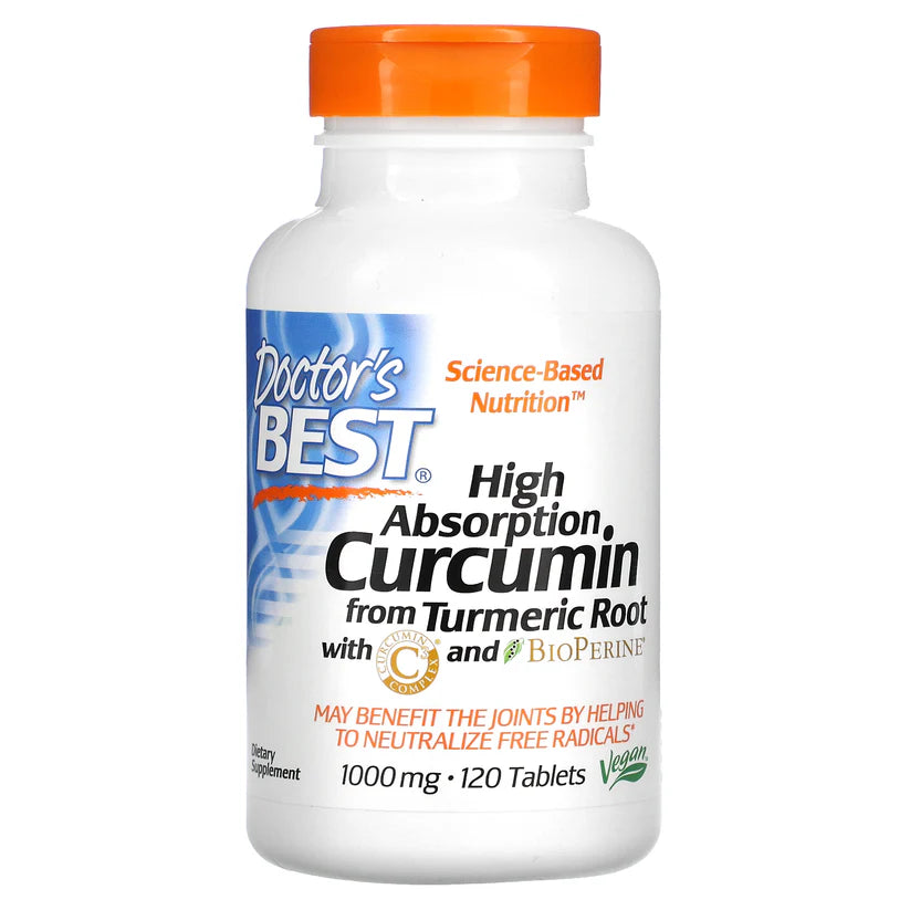 Image of High Absorption Curcumin C3 with BioPerine 1000mg 120caps