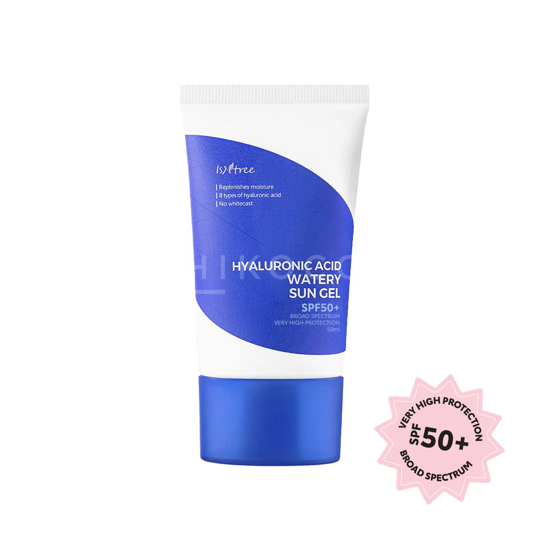 Hyaluronic Acid Watery Sun Gel SPF50+ 50ml-IsNtree-Matakana Pharmacy