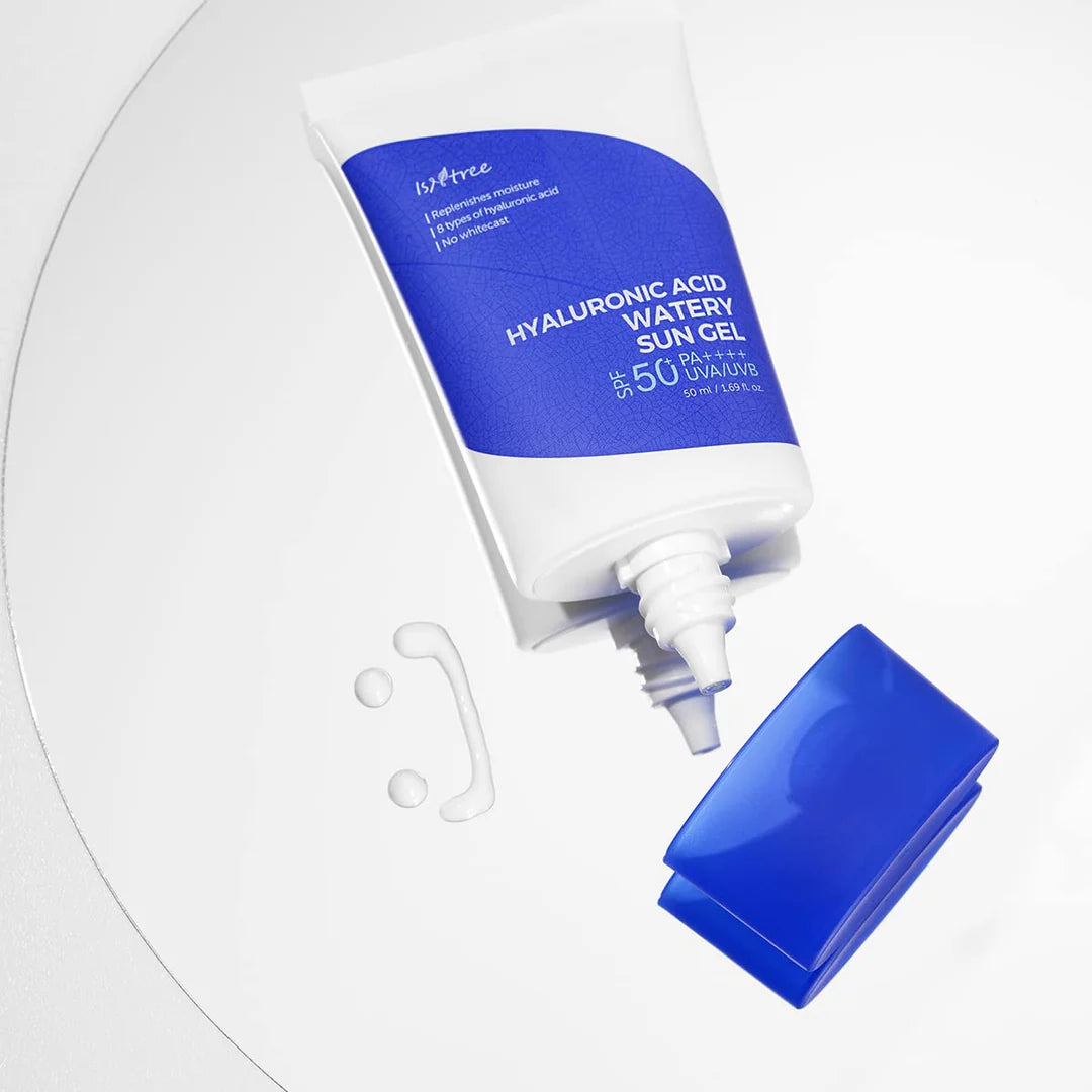 Hyaluronic Acid Watery Sun Gel SPF50+ 50ml-IsNtree-Matakana Pharmacy