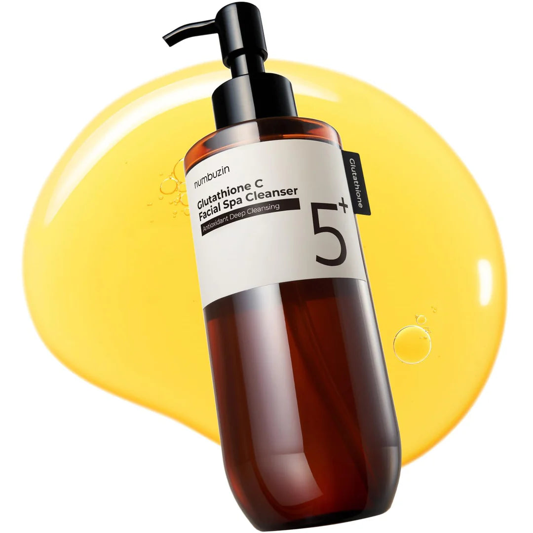 NO.5+ Glutathione Vitamin Facial Spa Cleanser 200ml-numbuzin-Matakana Pharmacy