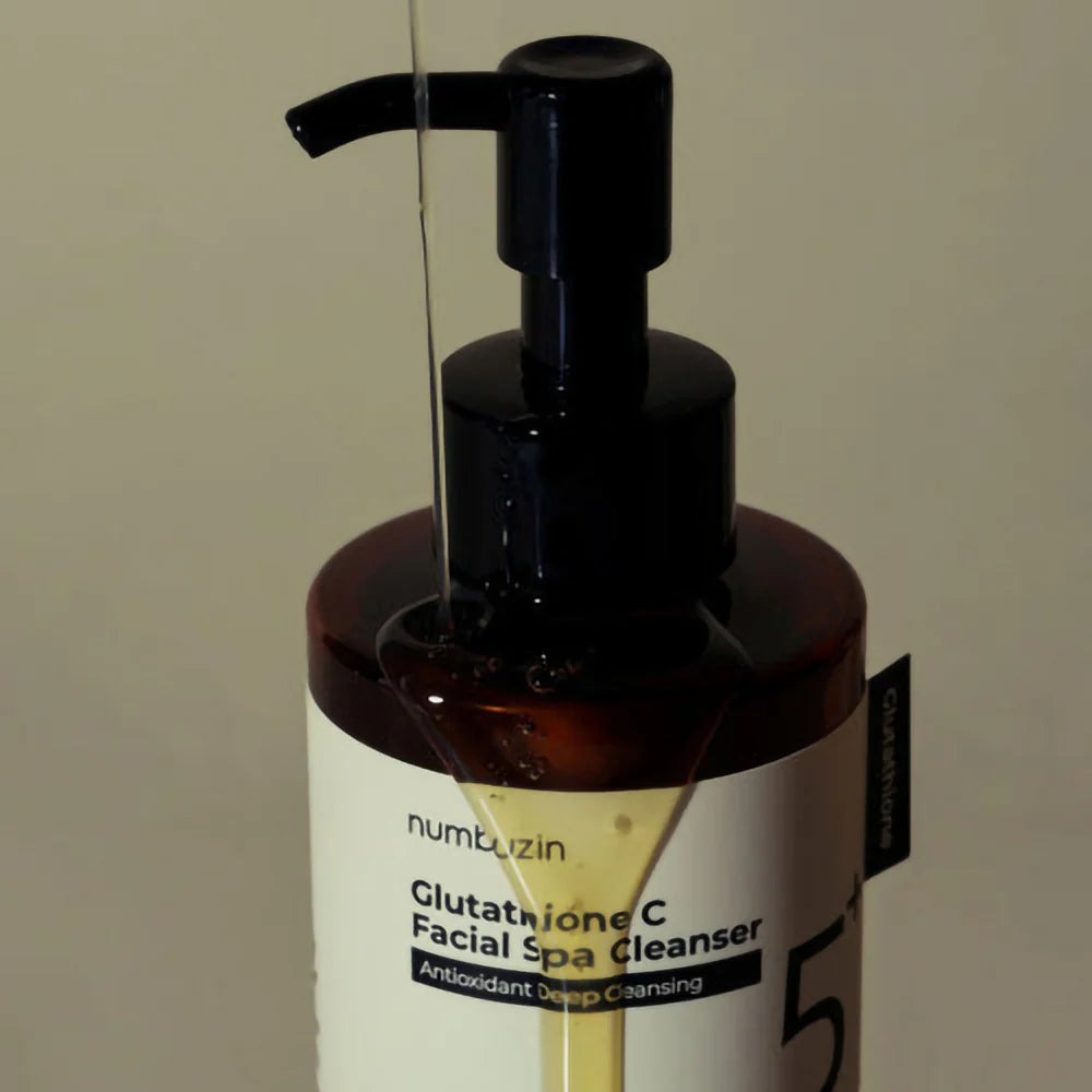 NO.5+ Glutathione Vitamin Facial Spa Cleanser 200ml-numbuzin-Matakana Pharmacy