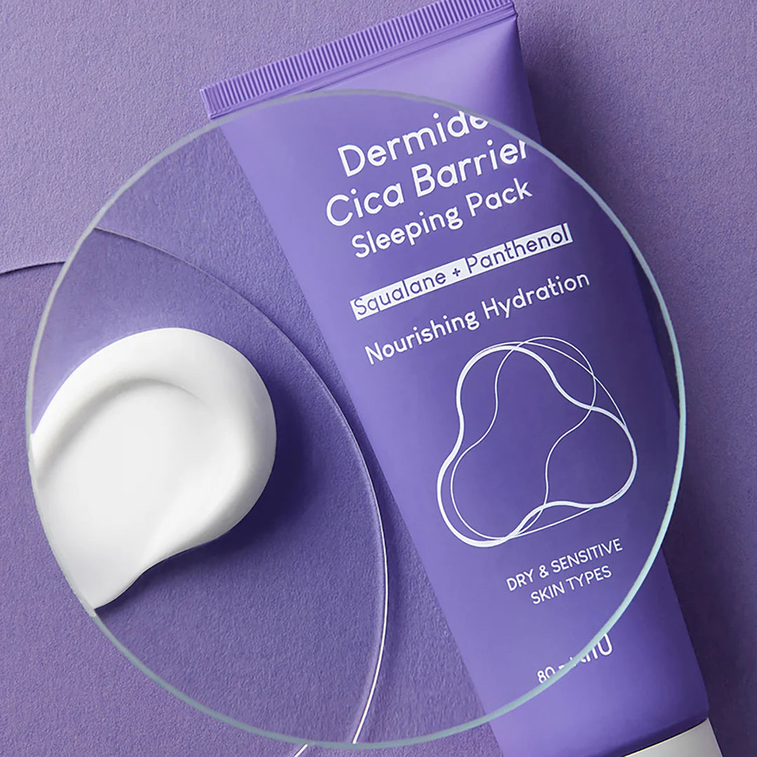 Dermide Cica Barrier Sleeping Pack 80ml-Purito Seoul-Matakana Pharmacy