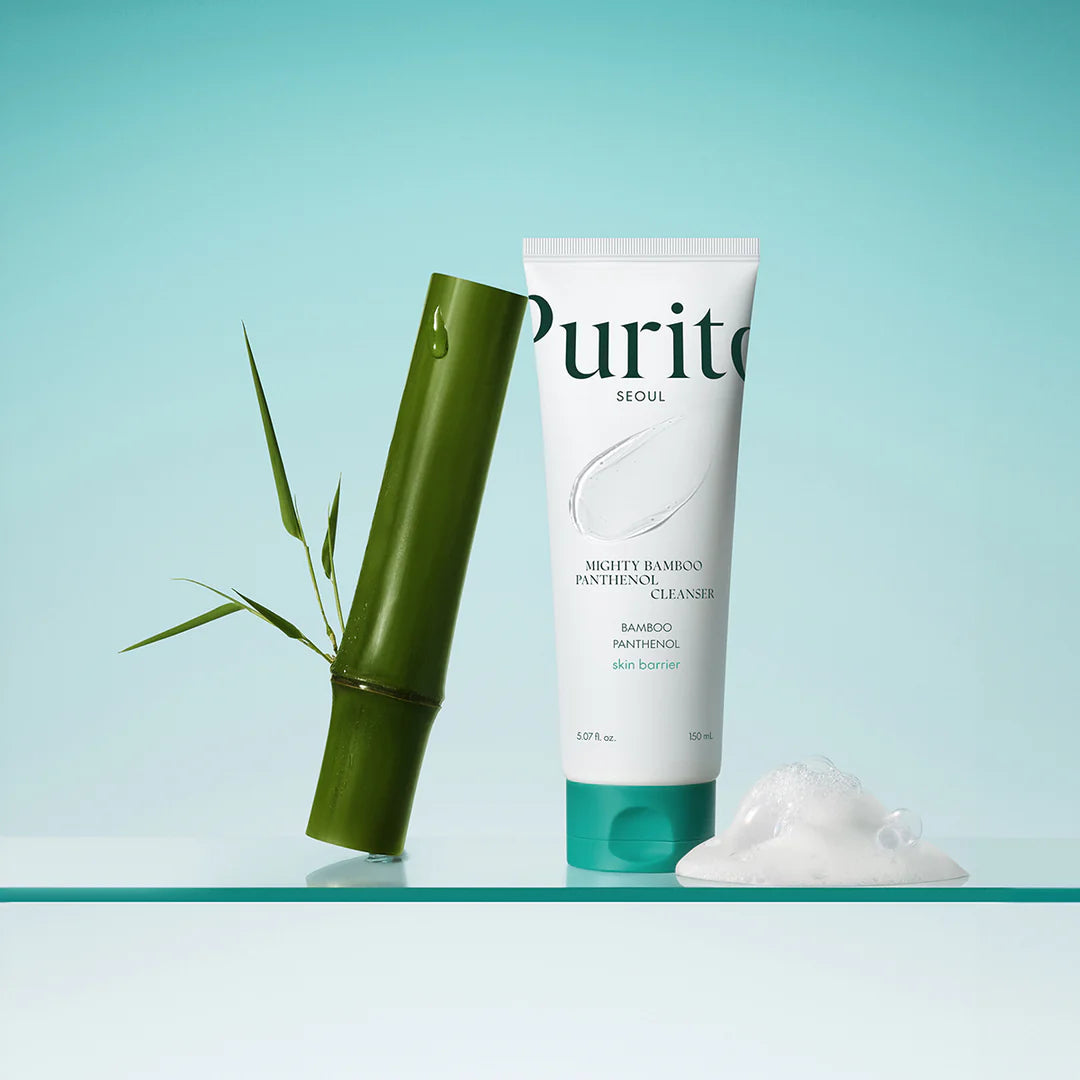 Mighty Bamboo Panthenol Cleanser 150mL-Purito Seoul-Matakana Pharmacy