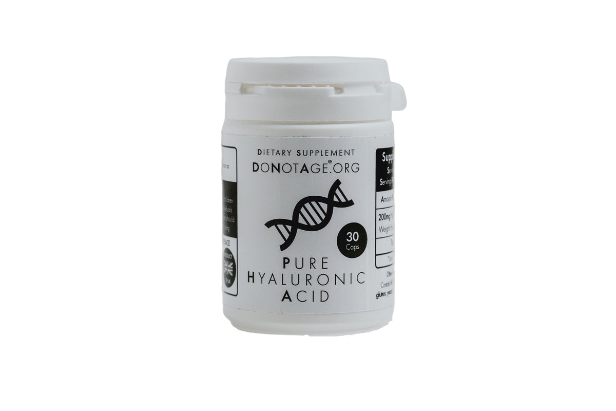 Pure Hyaluronic Acid 30 Capsules-Do Not Age Supplements-Matakana Pharmacy