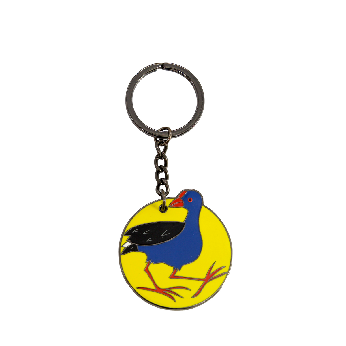 Enamel Key Ring Pukeko-Matakana Pharmacy