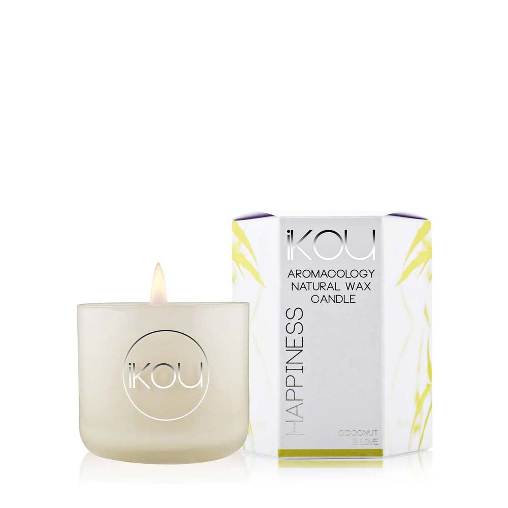 Image of small iKOU candle happiness
