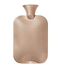 Hot Water Bottle Single Ribbed Knobbly Copper 2.0L-FASHY-Matakana Pharmacy