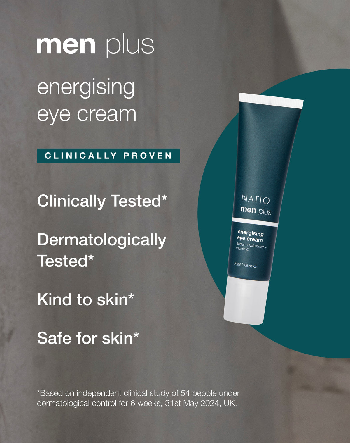 Mens Plus Energising Eye Cream 20ml
