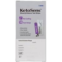 Image of KetoSens blood ketone test strips