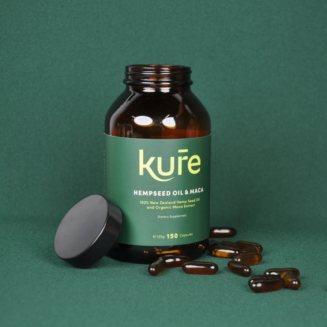 Hempseed Oil & Maca 150 Caps-Matakana Pharmacy
