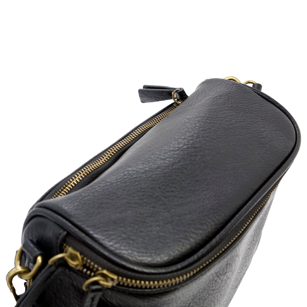 Waihi Beach Bag 25x13cm Black