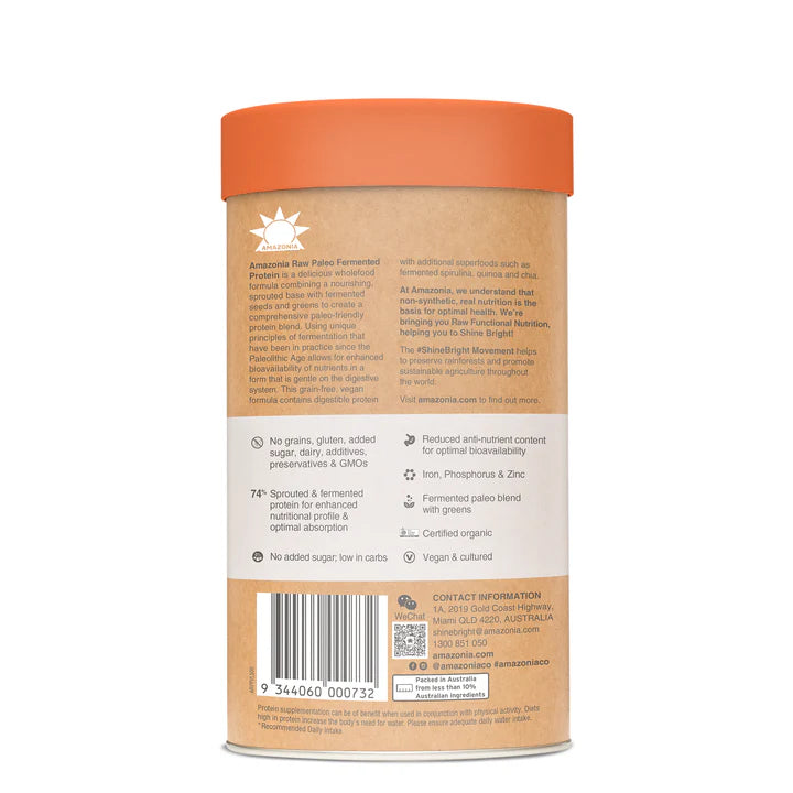 Image of Raw Protein Paleo Fermented Vanilla Lucuma information