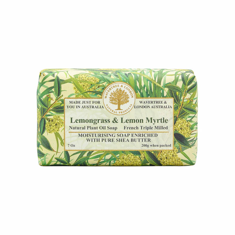 Image of Lemongrass & Lemon Myrtle Soap Bar 200g