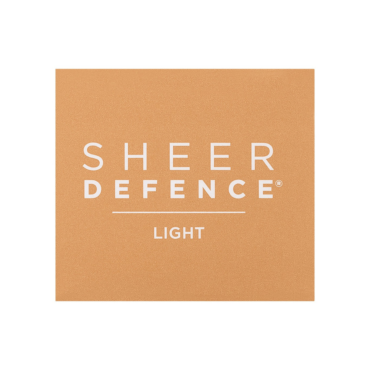 Invisible Zinc Sheer Defence Light shade swatch
