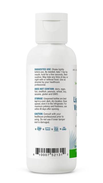 Image of Liposomal Vitamin C Plus - 150ml suggested use